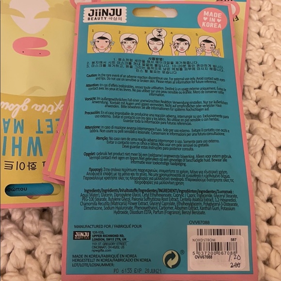 Egg White Sheet Mask Nordstrom - Picture 4 of 4